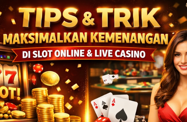 Tips & Trik Maksimalkan Kemenangan di Slot Online dan Live Casino