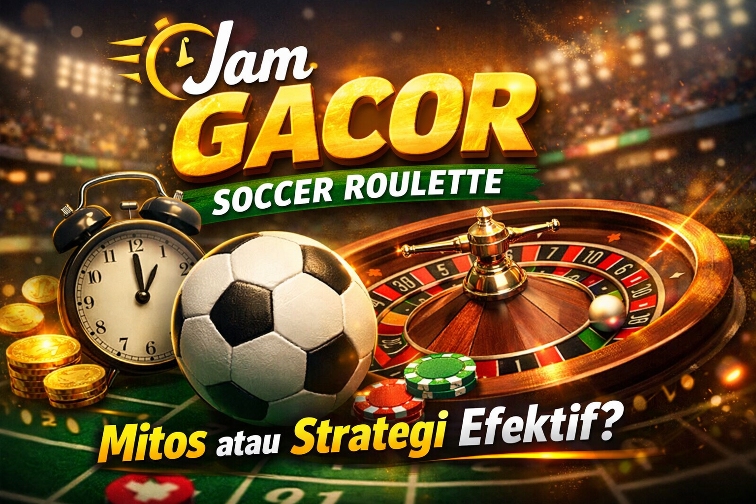 Jam Gacor Soccer Roulette: Mitos atau Strategi yang Efektif?
