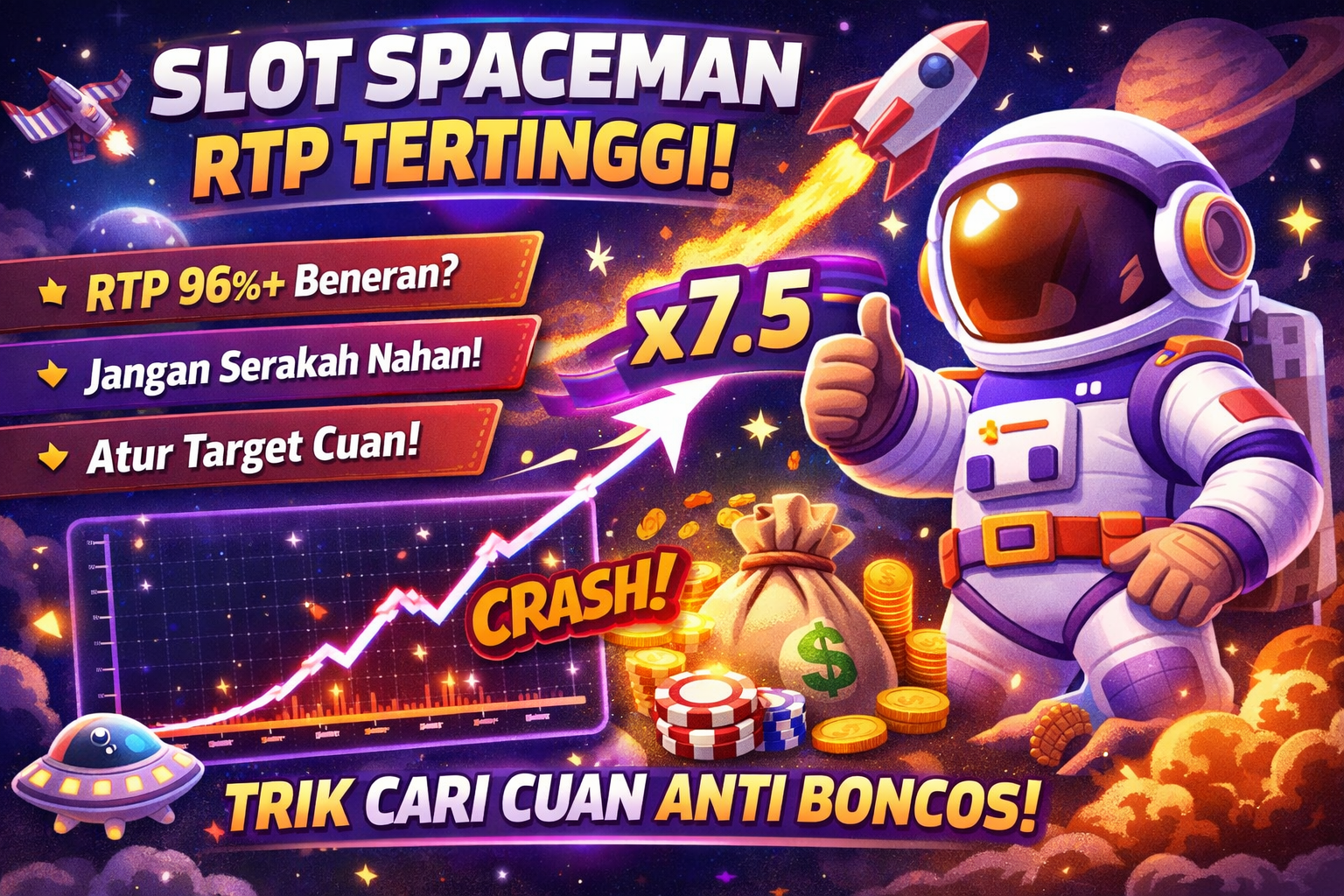 Slot Spaceman dengan RTP Tertinggi: Fakta dan Cara Memanfaatkannya